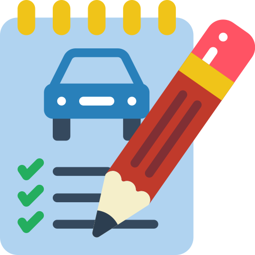 Car checklist icon